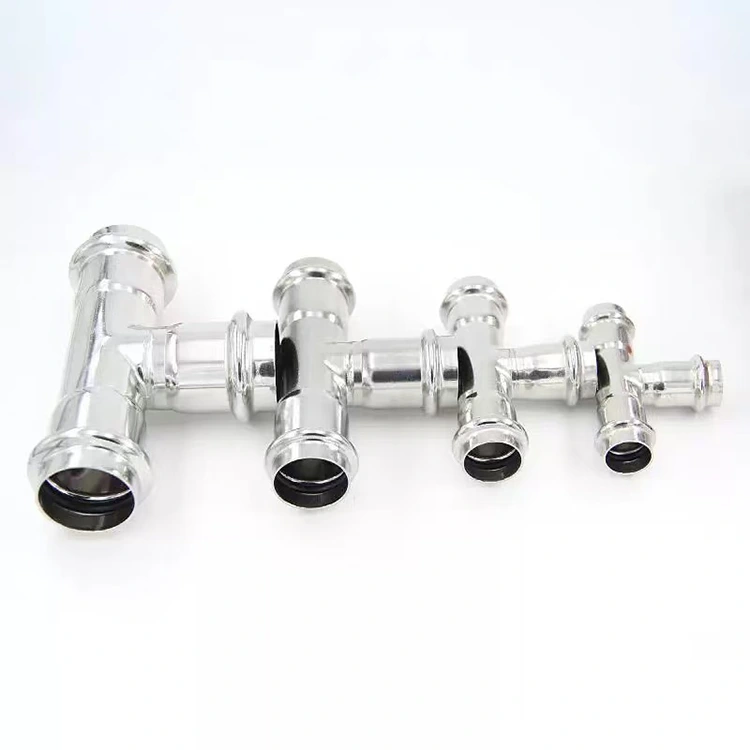 Double-Press Equal Tee