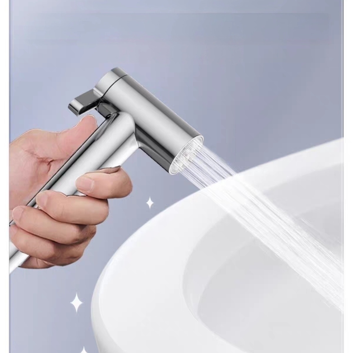 High-Pressure Cleaning Spray Gun With Dual Control