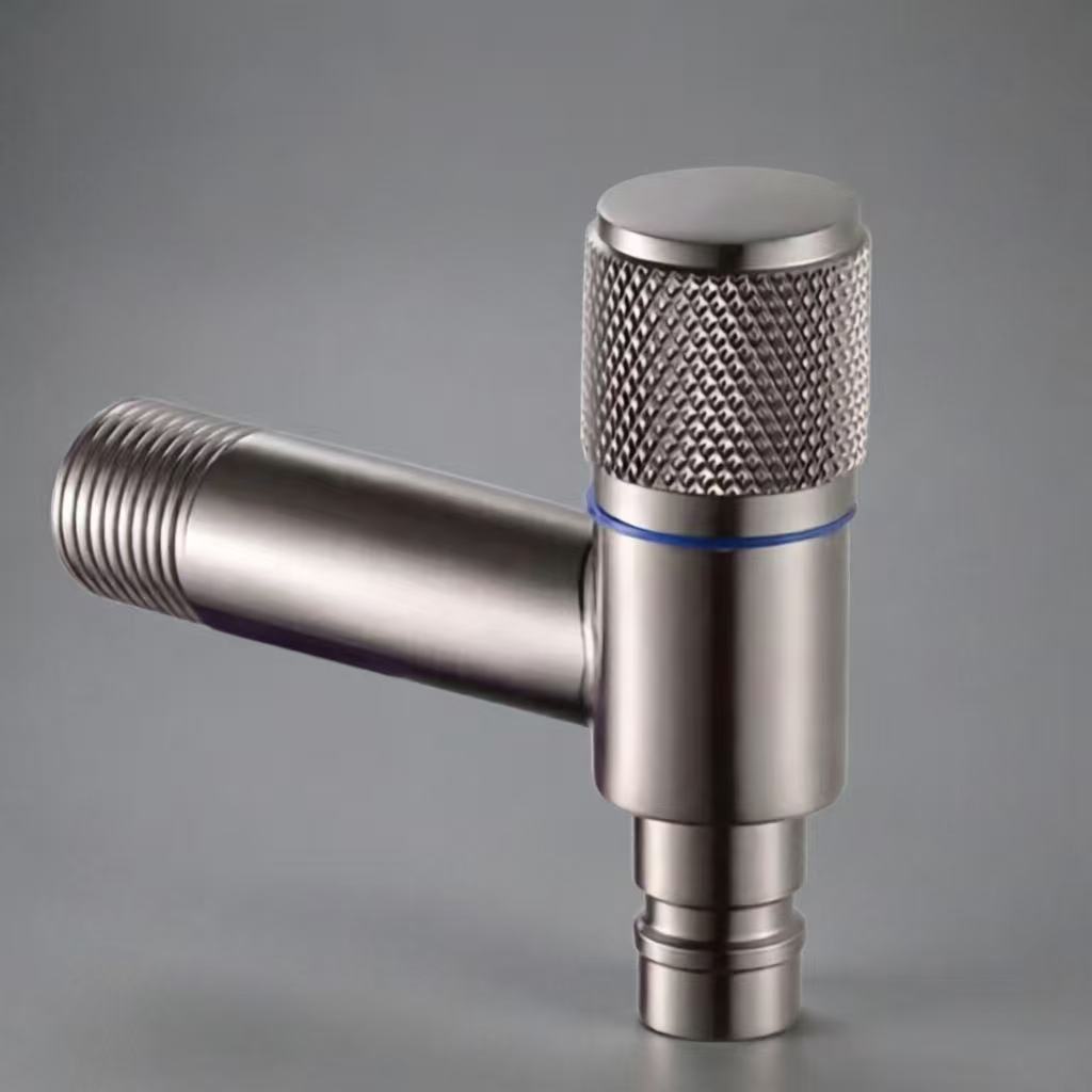 Extended Knurled Knob Washing Machine Water Stop Valve